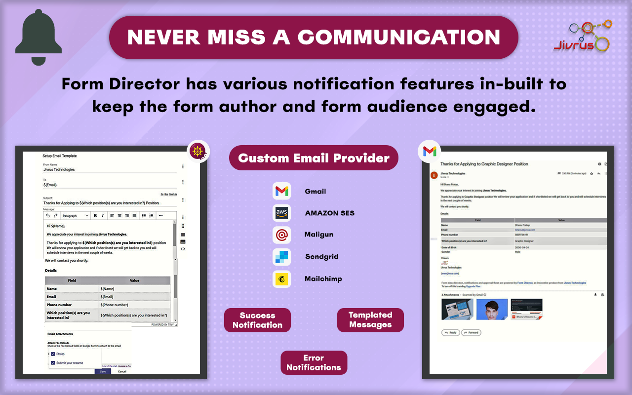 screenshot of Form Director